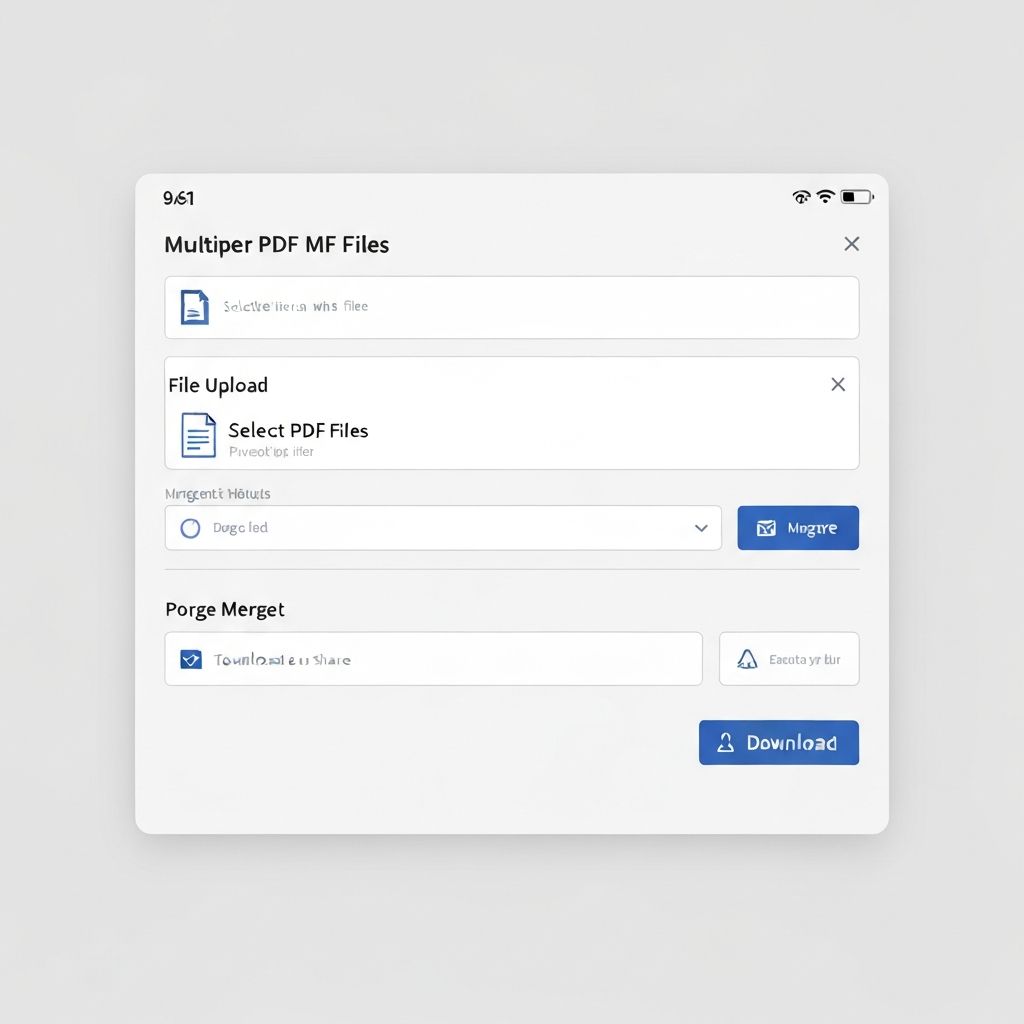 PDF Merger Application