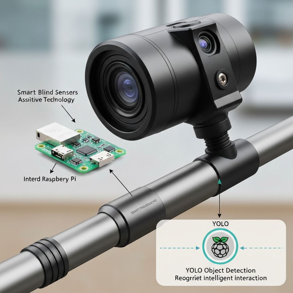 Smart Blind Stick using YOLO and Raspberry Pi